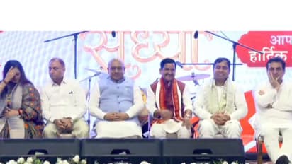 Delhi Assembly Speaker Vijender Gupta aṭtended the event (Photo/ @Gupta_vijender)
