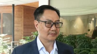 Union Parliamentary Affairs Minister Kiren Rijiju (Photo/ANI)