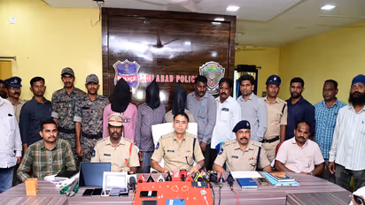 Adilabad District Police successfully solved a burglary case (Photo/Adilabad Police)