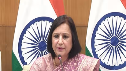 Neena Malhotra, Secretary (South), Ministry of External Affairs (MEA) (Photo/MEAYoutube)