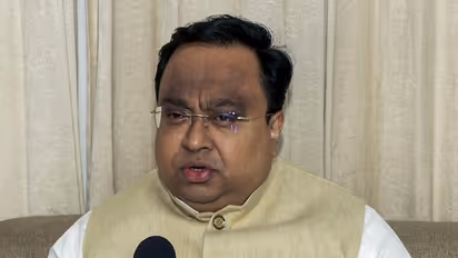 BJD MP Sasmit Patra (Photo/ANI)