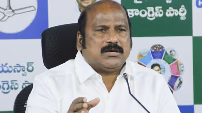 YSRCP SC Cell President and former MLA TJR Sudhakar Babu. (Photo/ANI)