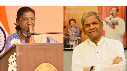 President Droupadi Murmu and Bangladesh President Mirza Fakhrul Islam Alamgir (Photo/Facebook,X@rashtrapatibhvn)