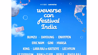 Weverse Con Festival India (Photo/Instagram@hybeindia)