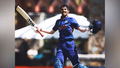 Yash Dhull. (Photo: @ICC X)