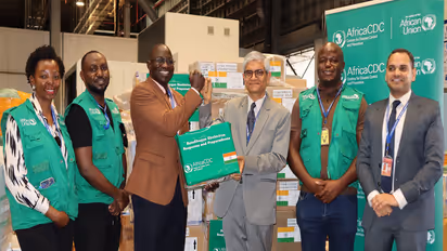 Emergency pharmaceutical supplies (Photo: XAfricaCDC)
