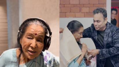 AR Rahman's tribute song for legendary Asha Bhosle (Photo/X@arrahman)