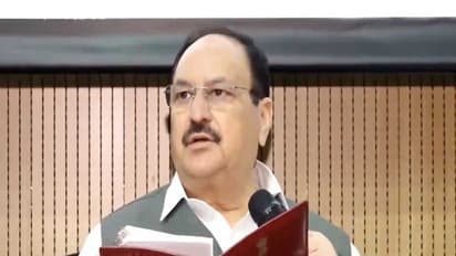 Union Health Minister JP Nadda (Photo/@JPNadda)
