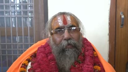 Shri Ram Janmabhoomi Teerth Kshetra Trust member, Mahant Dinendra Das Maharaj (Photo/ANI)