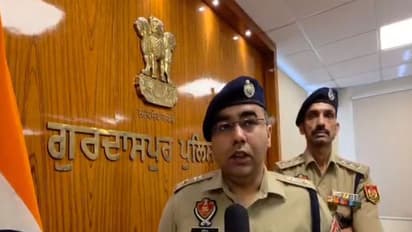 Gurdaspur SSP Aditya (Photo/ANI)