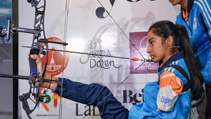India's para archer Sheetal Devi (Photo: ANI)