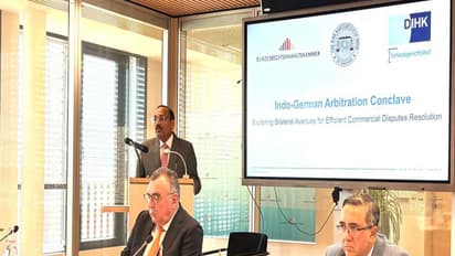 CJI Surya Kant at the Indo-German Arbitration Conclave (Photo/ANI)