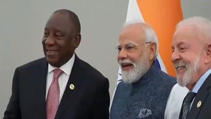 PM Modi attends India-Brazil-South Africa Leaders’ Meeting  (Photo/ANI)