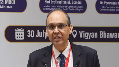 Telecom Secretary Amit Agrawal (Photo/ANI)