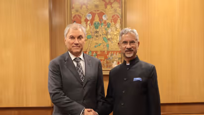 External Affairs Minister S Jaishankar met with Vyacheslav Volodin, Chairman of the State Duma of the Federal Assembly of the Russian Federation (Photo/