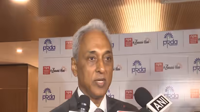 PFRDA Chairperson S Ramann (Photo/ANI)