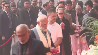 Prime Minister pays tribute to victims of 2001 Parliament terror attack (Photo/ANI)