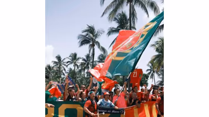 Portugal fans cheering for the team. (Photo: @cristiano Instagram)