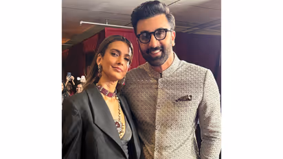 Ranbir kapoor and Poorna jagannathan (Photo/Instagram@Poorna jagannathan)