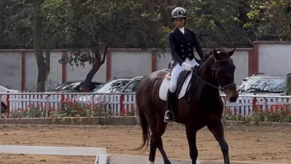 Mumbai's Stasya Pandya. (Photo/Delhi Horse Show)