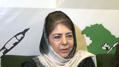 People's Democratic Party (PDP) chief Mehbooba Mufti (Photo/ANI)