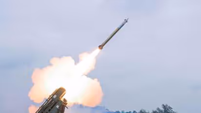 DRDO conducts successful flight test of Pinaka Long Range Guided Rocket (Photo: PIB)