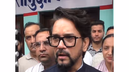 BJP MP Anurag Thakur (Photo/ANI)
