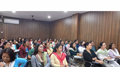 Women polling agents during training (Photo/ANI)