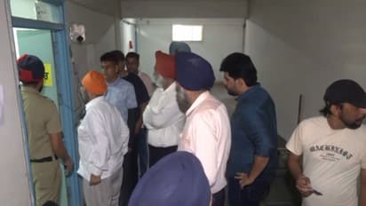 People queue up to cast vote in Mohali (Photo/ANI)