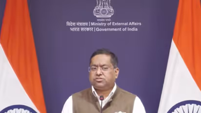 MEA spokesperson Randhir Jaiswal (Photo/Youtube@Ministry of External Affairs)