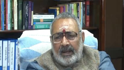Union Minister Giriraj Singh (Photo/ANI)