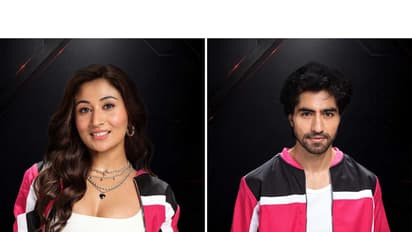Shreya Kalra (L) Harshad Chopda (R) (Photos/Netflix)