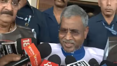 Leader of Opposition in Jharkhand Assembly Babulal Marandi (Photo/ANI)
