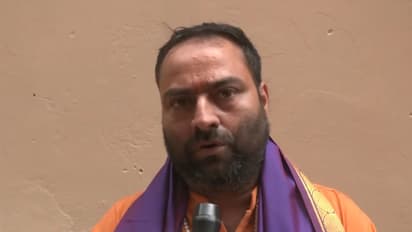 Kamakhya Temple priest Himadri Sarma (Photo/ANI)