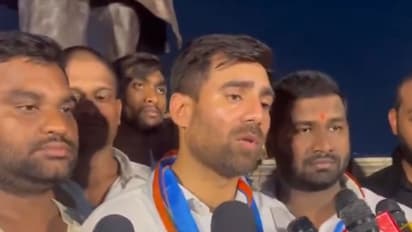 NSUI National President Vinod Jakhar (Photo/ANI)