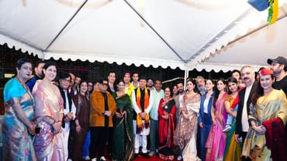 Uttarakhand Chief Minister Pushkar Singh Dhami attended folk festival Igas Bagwal (Photo/Utttarakhand CMO)