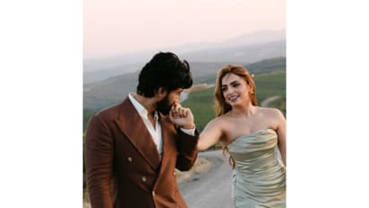Sukriti Kakar with her beau (Image source: Sukriti's Instagram)