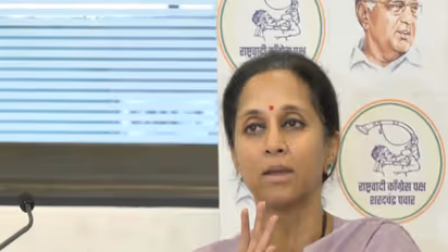 NCP(SCP) MP Supriya Sule (Photo/ANI)