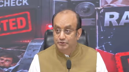 BJP national spokesperson Sudhanshu Trivedi (Photo/ANI)