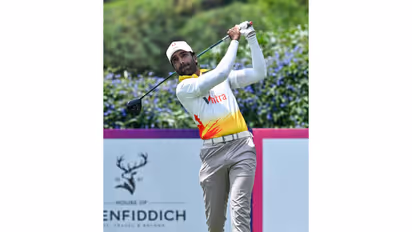 Samarth Dwivedi in action during IGPL Krishna Invitational 2026 (Image: IGPL)