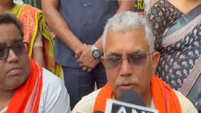 BJP candidate from Kharagpur Sadar Assembly seat Dilip Ghosh (Photo/ANI)