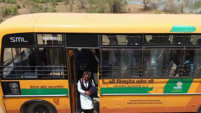 Free college bus service operated by MLA Bohra for school and college-going girls (Photo/ANI)