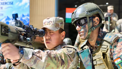 Indian, US troops exchanging expertise during Exercise Yudh Abhyas 2026 (Photo/X/@USAmbIndia)