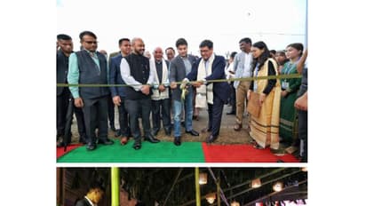 Union Minister for Communications and Development of North Eastern Region, Jyotiraditya Scindia at an event (Photo/PIB)