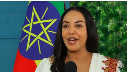 Ethiopian Minister of Women and Social Affairs Ergogie Tesfaye (Photo/ANI)