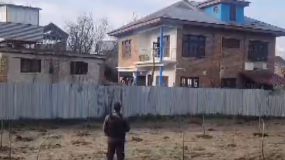 Resident of the businessman raided by NIA (Photo/ANI)