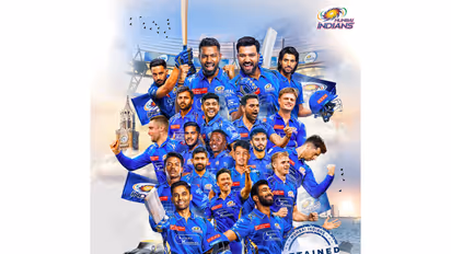 Mumbai Indians' retained players (Photo: Mumbai Indians)