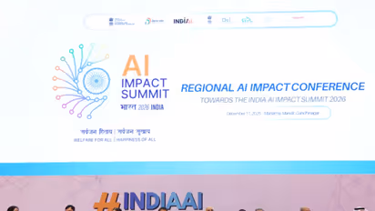 Regional AI Impact Conference – Gujarat Chapter, a major precursor to the India–AI Impact Summit 2026 (Image: X/Bhupendra Patel)