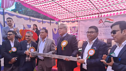 India hands over a 70-meter modular bridge and launching tools to Nepal in Hetauda, bolstering post-disaster connectivity (Photo/Embassy of India in Kathmandu)