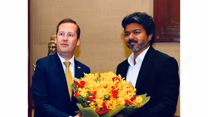 US Ambassador Gor extends wishes to Tamil Nadu CM Vijay on his 52nd birthday (Photo/X@USAmbIndia)
